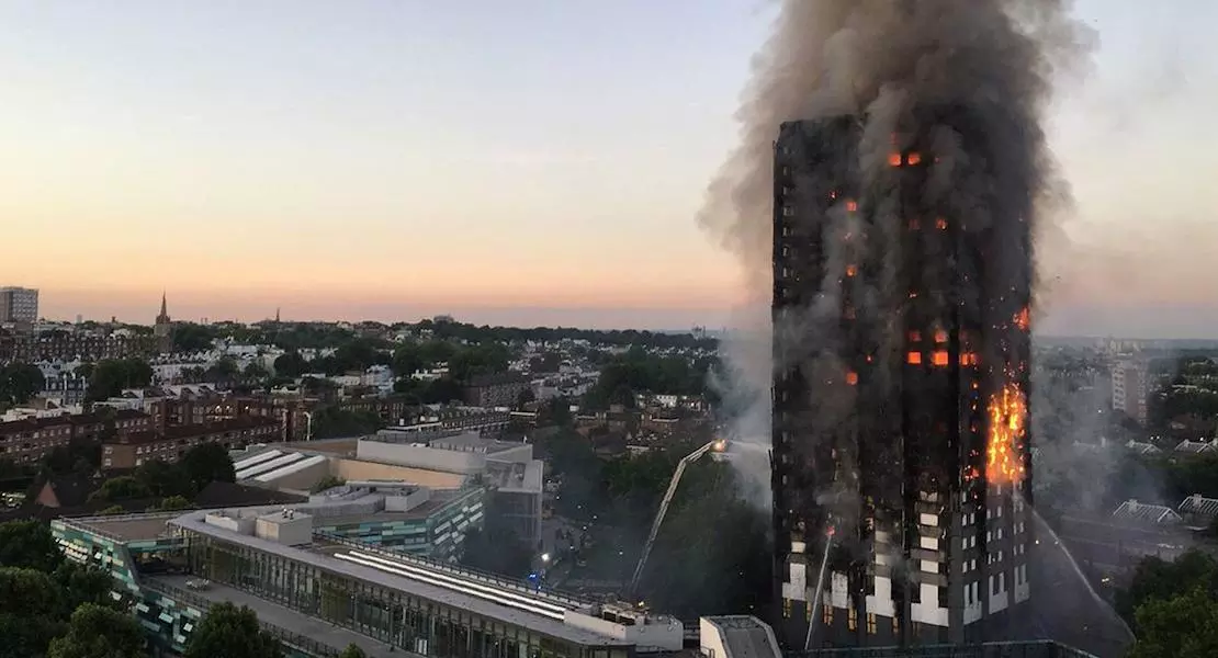 Grenfell Tower fire disaster, could fire sprinkler help