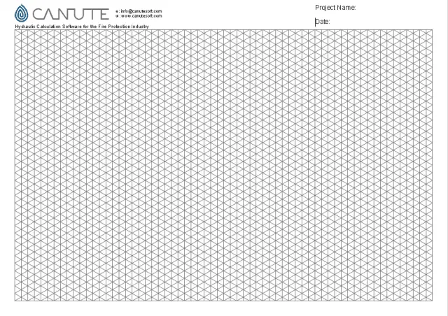 Isometric graph paper to download for free